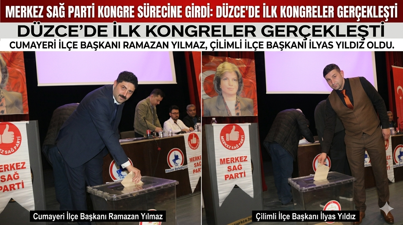 Merkez Sağ Parti Kongre Sürecine Girdi: