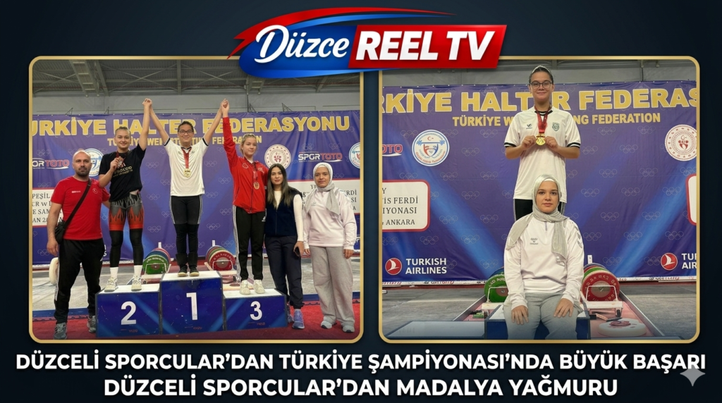 Düzceli Sporculardan Türkiye Şampiyonası’nda Büyük Başarı