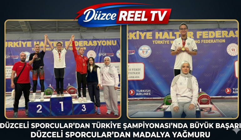 Düzceli Sporculardan Türkiye Şampiyonası’nda Büyük Başarı