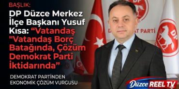 Başkan Yusuf Kısa: "Vatandaş Borç Batağında