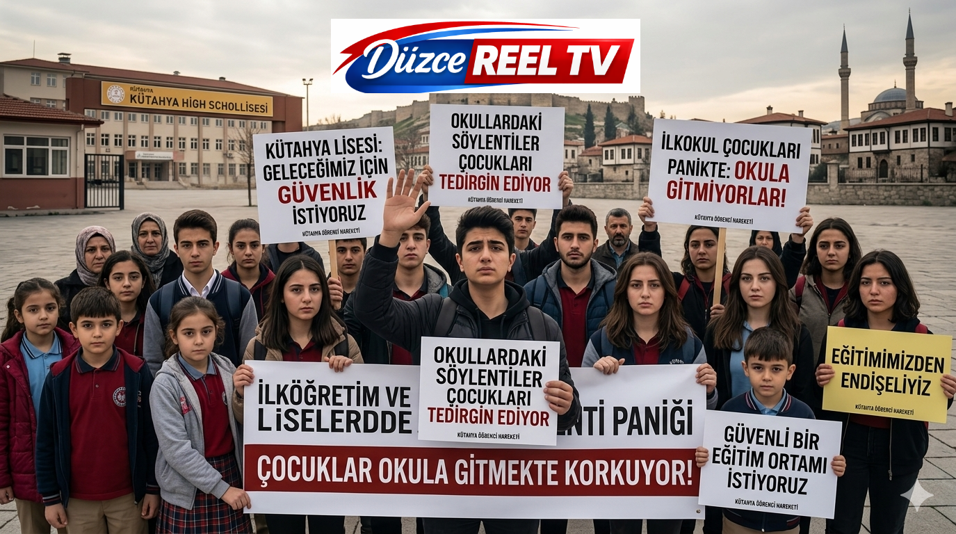 KÜTAHYA’DA ÖĞRENCİLERDEN RESMİ MAKAMLARA ÇAĞRI: