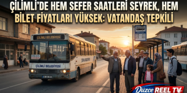 Çilimli’de Ulaşım Zammı İsyanı: "Hizmet Yok, Zam Şahane!"