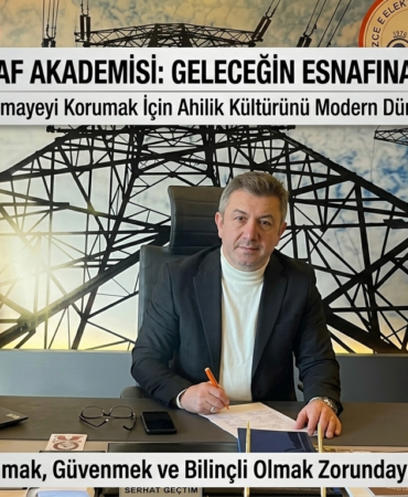 Başkan Serdngeçti “Ahi Evran Esnaf Akademisi Kurulmalı”