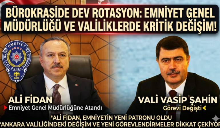 Emniyet Genel Müdürlüğü ve Valiliklerde Kritik Değişim!