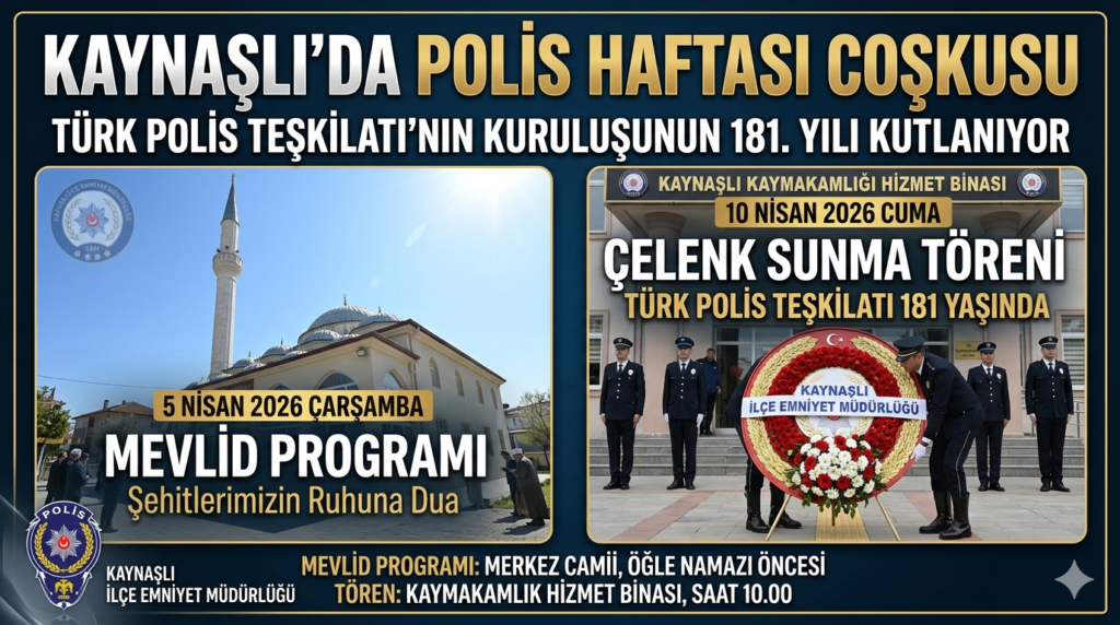 Türk Polis Teşkilatı’nın 181. Yılı Coşkuyla Kutlanacak