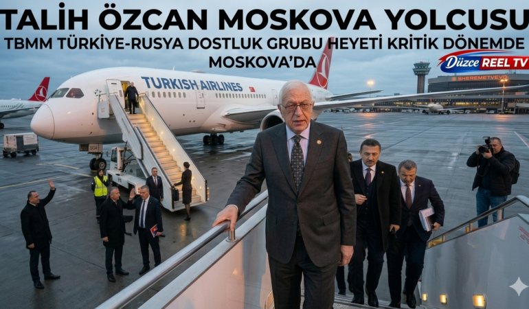 TALİH ÖZCAN MOSKOVA YOLCUSU: