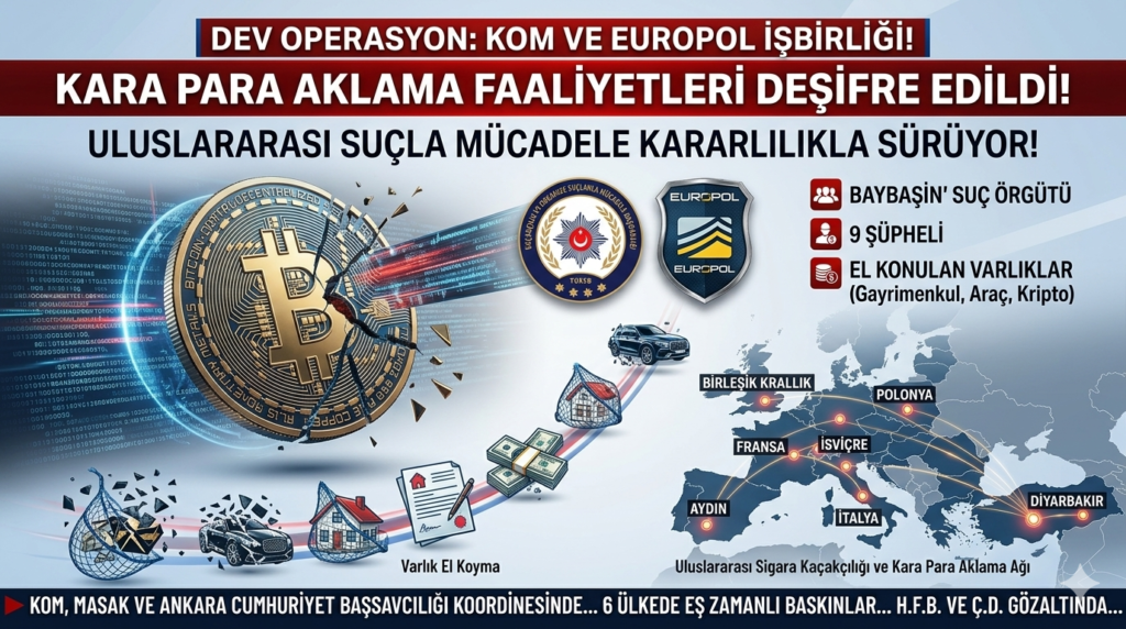 Baybaşin Suç Örgütüne Uluslararası Darbe: