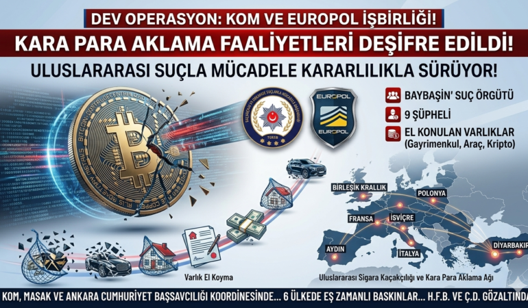 Baybaşin Suç Örgütüne Uluslararası Darbe: