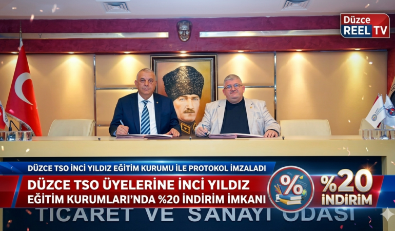 Düzce TSO İnci Yıldız Eğitim Kurumu İle Protokol İmzaladı