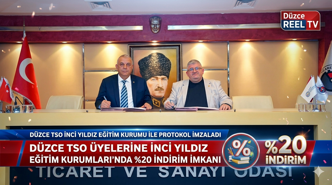 Düzce TSO İnci Yıldız Eğitim Kurumu İle Protokol İmzaladı
