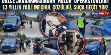 Düzce Jandarmasından 'Huzur' Operasyonları: