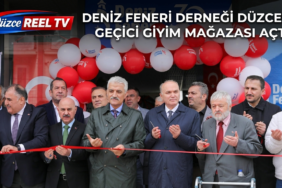 DENİZ FENERİ DERNEĞİ DÜZCE’DE GEÇİCİ GİYİM MAĞAZASI AÇTI