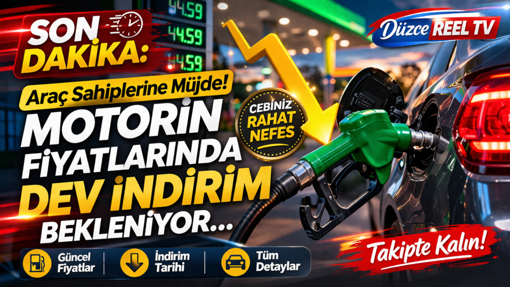 Son Dakika: Motorine 4.35 TL İndirim!