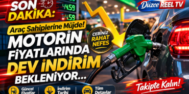 Son Dakika: Motorine 4.35 TL İndirim!