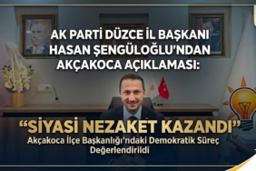 Başkan Şengüloğlu "Siyasi Nezaket Kazandı"