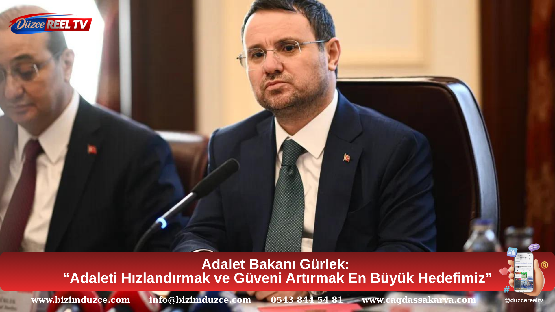 Adalet Bakanı Gürlek: “Adaleti Hızlandırmak ve Güveni Artırmak En Büyük Hedefimiz”