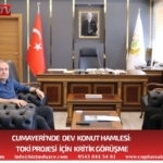 Cumayeri’nde Dev Konut Hamlesi: TOKİ Projesi İçin Kritik Görüşme