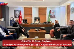 Çilimli’de 23 Nisan Coşkusu: Belediye Başkanlığı Koltuğu Oğuz Kağan Bakırkaya’ya Emanet