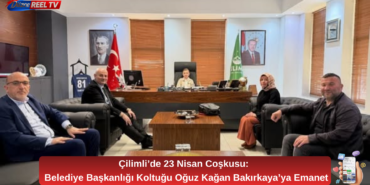 Çilimli’de 23 Nisan Coşkusu: Belediye Başkanlığı Koltuğu Oğuz Kağan Bakırkaya’ya Emanet