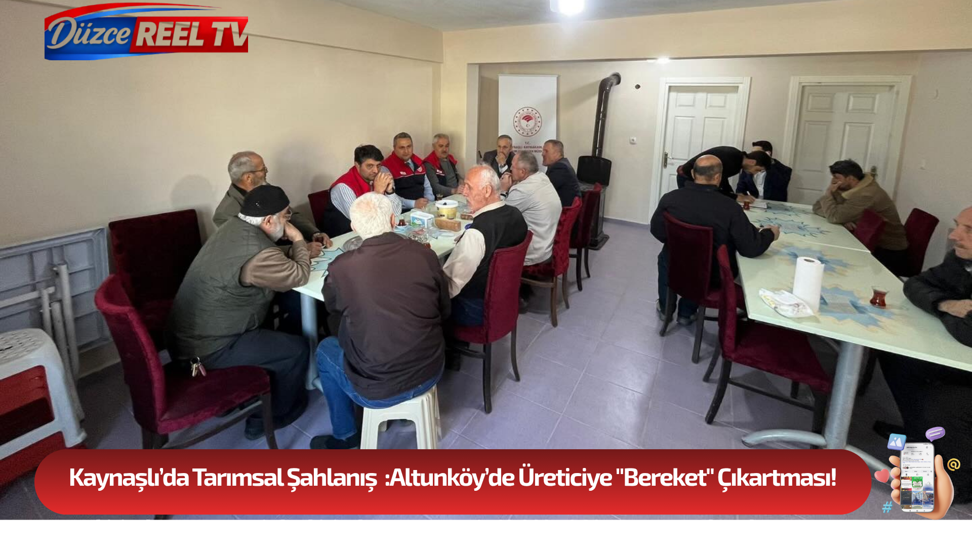 Kaynaşlı’da Tarımsal Şahlanış: Altunköy’de Üreticiye "Bereket" Çıkartması!