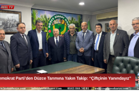 🌾 Demokrat Parti’den Düzce Tarımına Yakın Takip: “Çiftçinin Yanındayız”