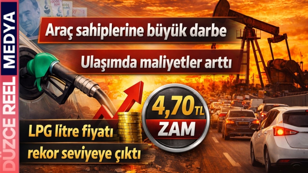 LPG litre fiyatı'na rekor zam!