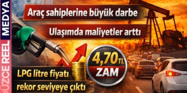 LPG litre fiyatı'na rekor zam!