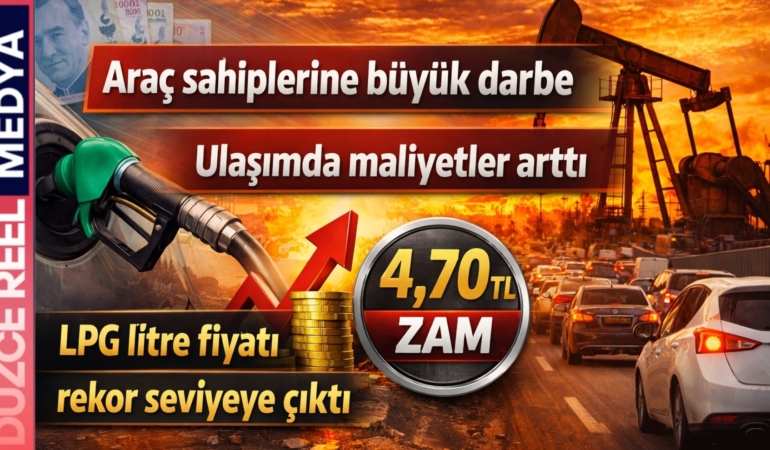 LPG litre fiyatı'na rekor zam!