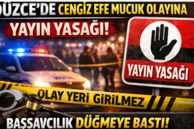 DÜZCE – Düzce Cumhuriyet Başsavcılığı tarafından yürütülen 2026/4685 sayılı soruşturma kapsamında, mağdur Cengiz Efe Mucuk'un yaralanmasıyla ilgili medya organlarına kısıtlama getirildi. Düzce Valiliği Aile ve Sosyal Hizmetler İl Müdürlüğü’nün talebi doğrultusunda alınan karar; yazılı, görsel ve sosyal medyayı kapsıyor.