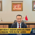 Başkan Şengüloğlu'ndan Başkan Albayrak'a Özür Dileyin Çağrısı: