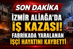 ALİAĞA’DA DEMİR ÇELİK FABRİKASINDA FACİA: