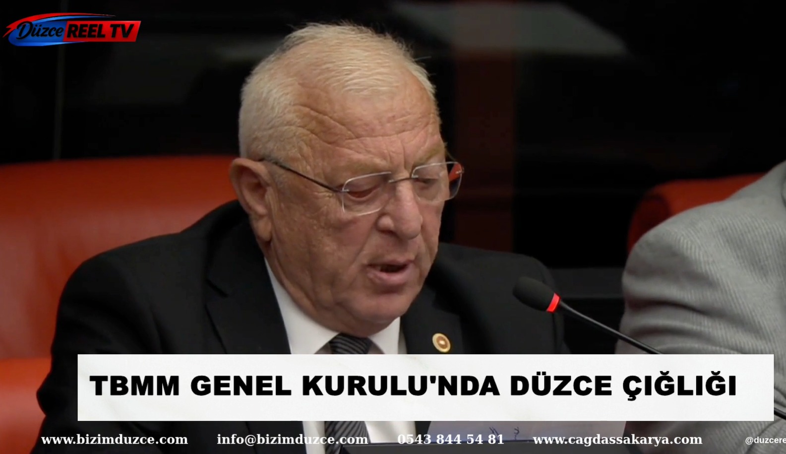 TBMM GENEL KURULU'NDA DÜZCE ÇIĞLIĞI