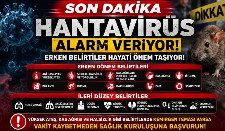 Hantavirüs Alarmı: Erken Belirtiler Hayati Önem Taşıyor!