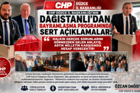 DAĞISTANLI’DAN BAYRAMLAŞMA PROGRAMINDA SERT AÇIKLAMALAR: