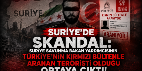 Suriye Türkiye’nin Kırmızı Bültenle Aranan Teröristi Bakan Yardımcısı Atadı!