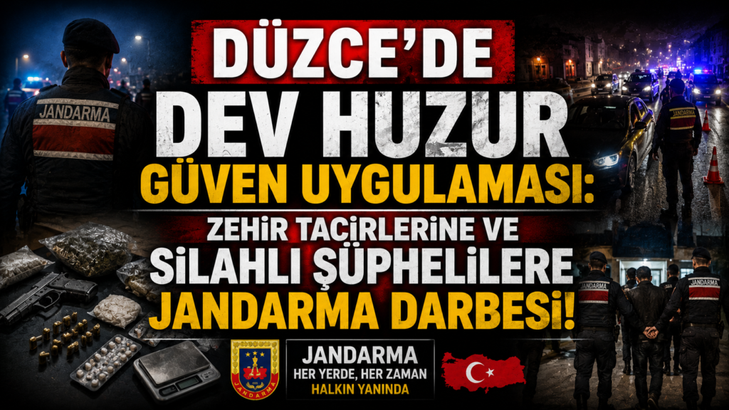 Jandarma'dan Nefes Kesen Operasyon!