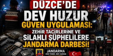 Jandarma'dan Nefes Kesen Operasyon!