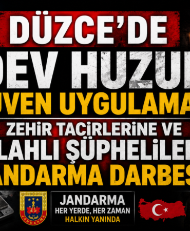 Jandarma'dan Nefes Kesen Operasyon!