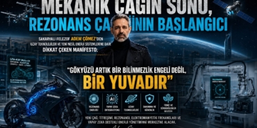 Sakaryalı girişimci Adem Çömez’den uzay teknolojilerinde dikkat çeken manifesto: