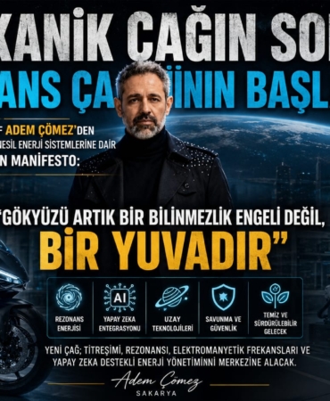Sakaryalı girişimci Adem Çömez’den uzay teknolojilerinde dikkat çeken manifesto: