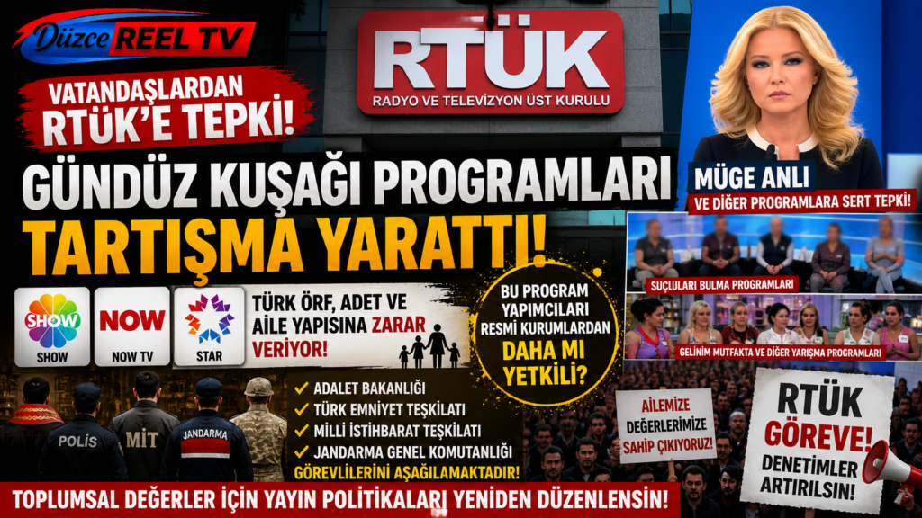 VATANDAŞLARDAN RTÜK’E TEPKİ: