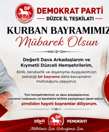 Başkanı Ahmet Ay’dan Kurban Bayramı Mesajı ve Bayramlaşma Daveti