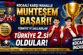 KOCAALİLİ GENÇLERDEN TÜBİTAK’TA TARİHİ BAŞARI: