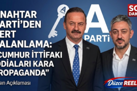 ANAHTAR PARTİ’DEN SERT YALANLAMA: