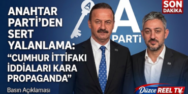 ANAHTAR PARTİ’DEN SERT YALANLAMA: