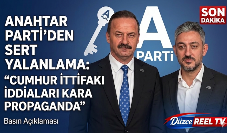 BAŞKAN KAYA “CUMHUR İTTİFAKI İDDİALARI KARA PROPAGANDA”