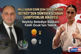 MİLLİ GURUR ECRİN SENA SEHER ZİRVEDE: BEYKÖY’DEN DÜNYAYA UZANAN ŞAMPİYONLUK HİKAYESİ