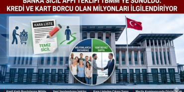 Banka Sicil Affı Teklifi TBMM’ye Sunuldu: