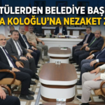 MÜFTÜLERDEN BAŞKAN MUSTAFA KOLOĞLU’NA ZİYARET: