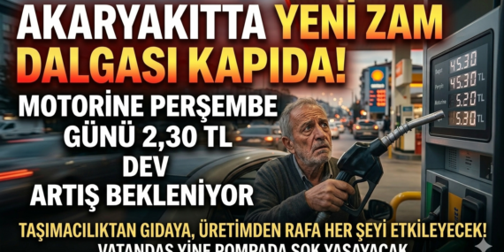 Akaryakıtta Yeni Zam Dalgası Kapıda!